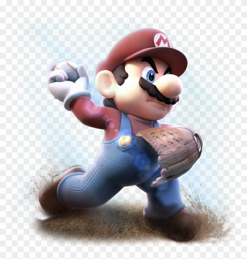 Mario Sports Superstars - Mario Baseball Png Clipart #5095090