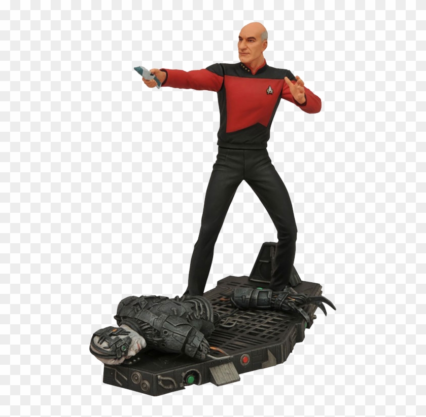 Picard Stands 7 Inches Tall And Was Sculpted By Patrick - Jean Luc Picard Figures Clipart #5095294