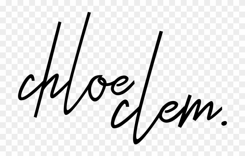 Chloe Clem Designs - Calligraphy Clipart