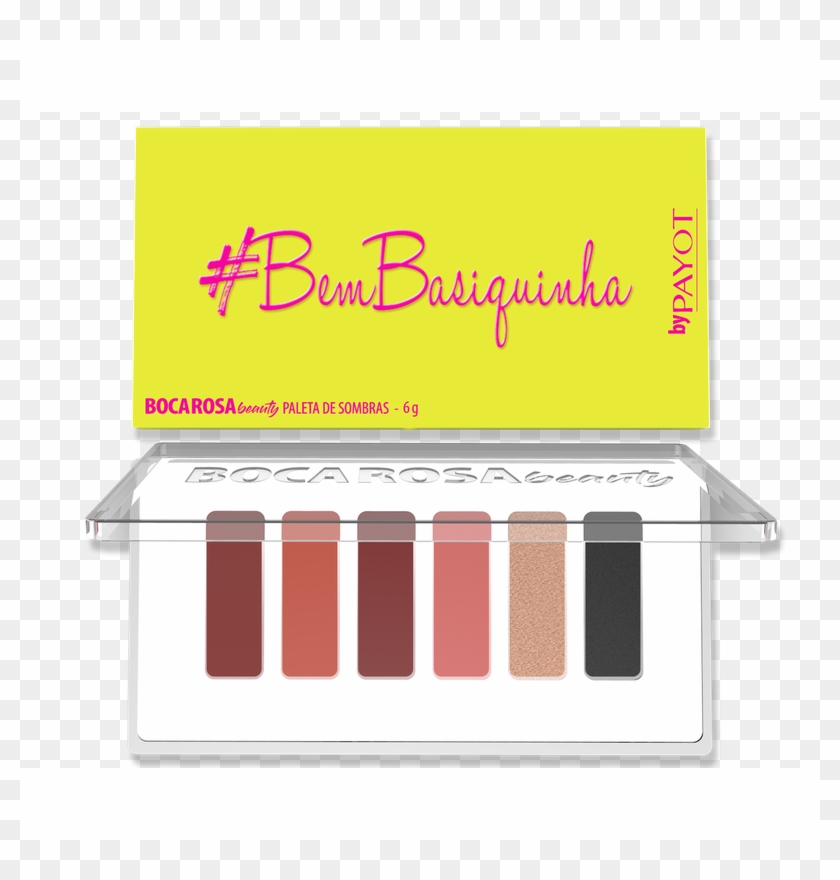 Paleta De Sombras Boca Rosa - Paleta Bem Basiquinha Boca Rosa Clipart