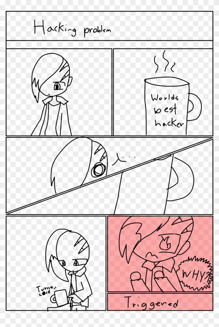 Sombra's Hacking Problem - Cartoon Clipart #5095505