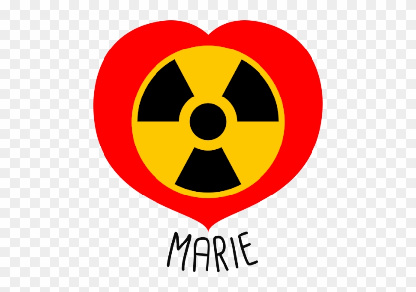 Marie Curie - Hazard Symbol Clipart #5096017