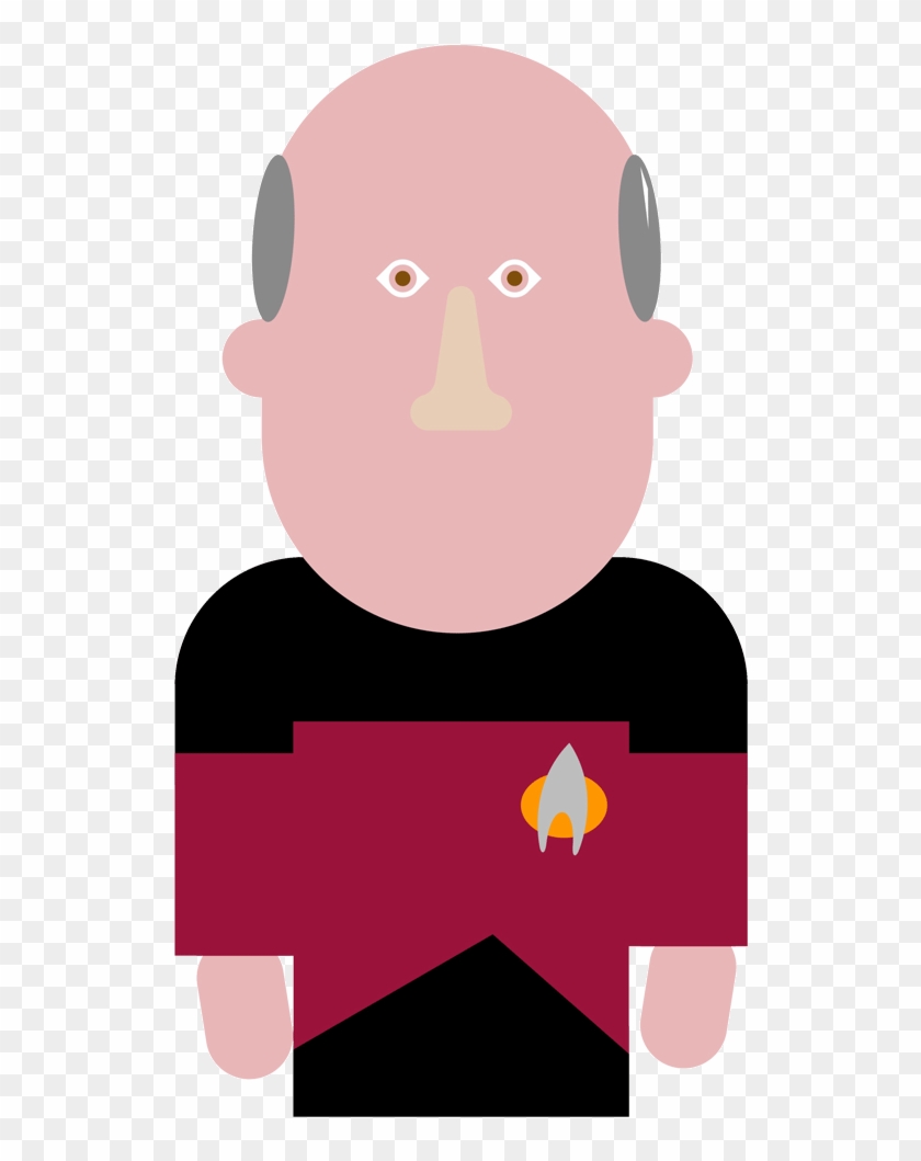 Whatpilot Picard - Illustration Clipart