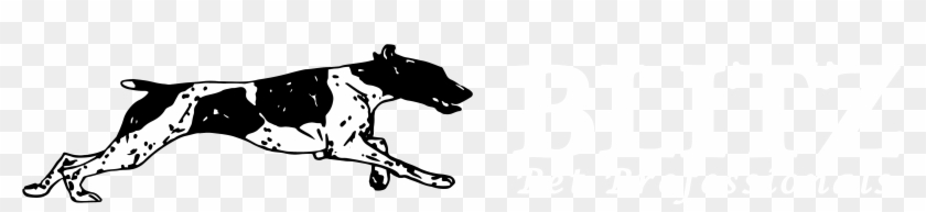 Blitz Pet Professionals - Hunting Dog Clipart Black And White - Png Download #5096550