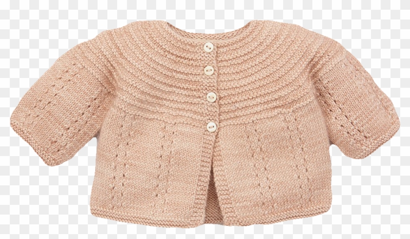 Misha & Puff Layette Pram Cardigan, Shell - Cardigan Clipart