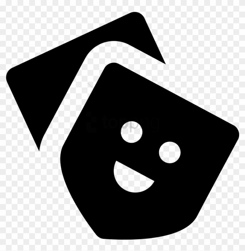 Free Png Theatre Mask Icon - Smiley Clipart #5096822