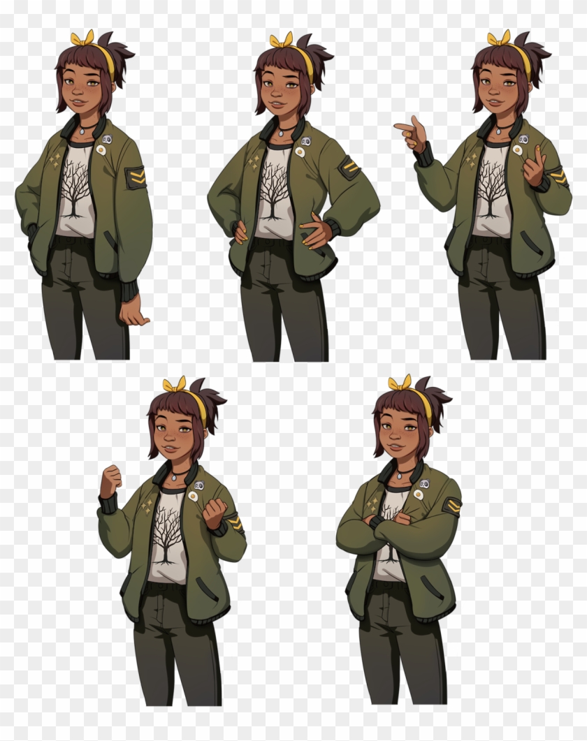 Dream Daddy Amanda Sprites Clipart