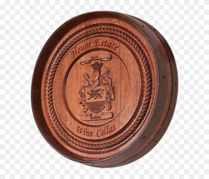 Coat Of Arms / Family Crest With Full Achievement - Emblem Clipart