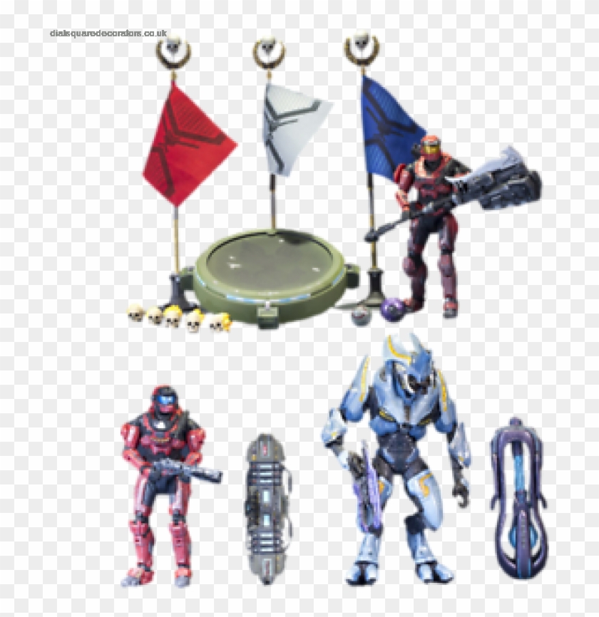 Sale Online Mcfarlane Toys Halo Reach Series 6 7 Deluxe - Cartoon Clipart #5097268