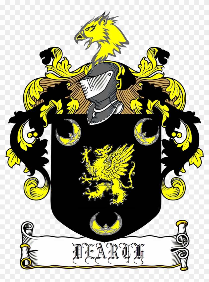 Dearth Family Crest - Conway Family Coat Of Arms Clipart