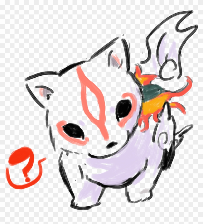 Okami - Vivixion - Illustrations - Art Street By Medibang - Cartoon Clipart