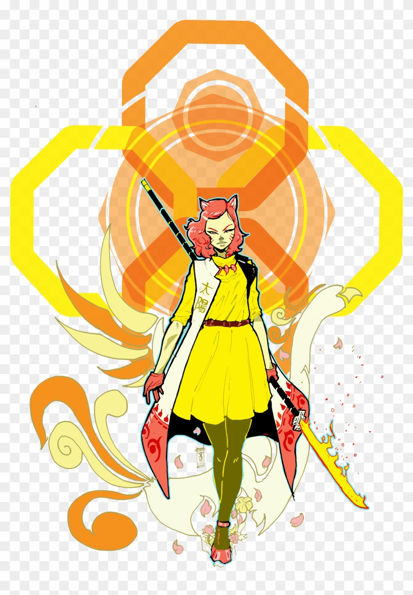 Amaterasu Tee Shirt Design - Cartoon Clipart #5097503