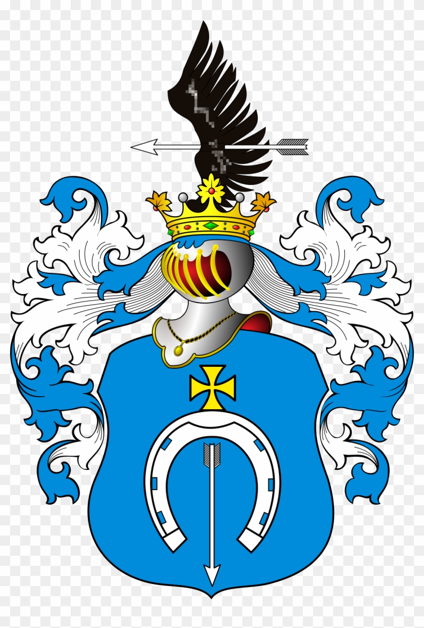 Wing Clipart Family Crest - Grzybowski Coat Of Arms - Png Download
