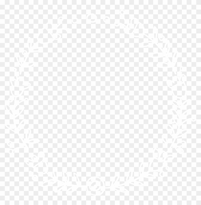White Wreath 1 White Wreath - Johns Hopkins Logo White Clipart
