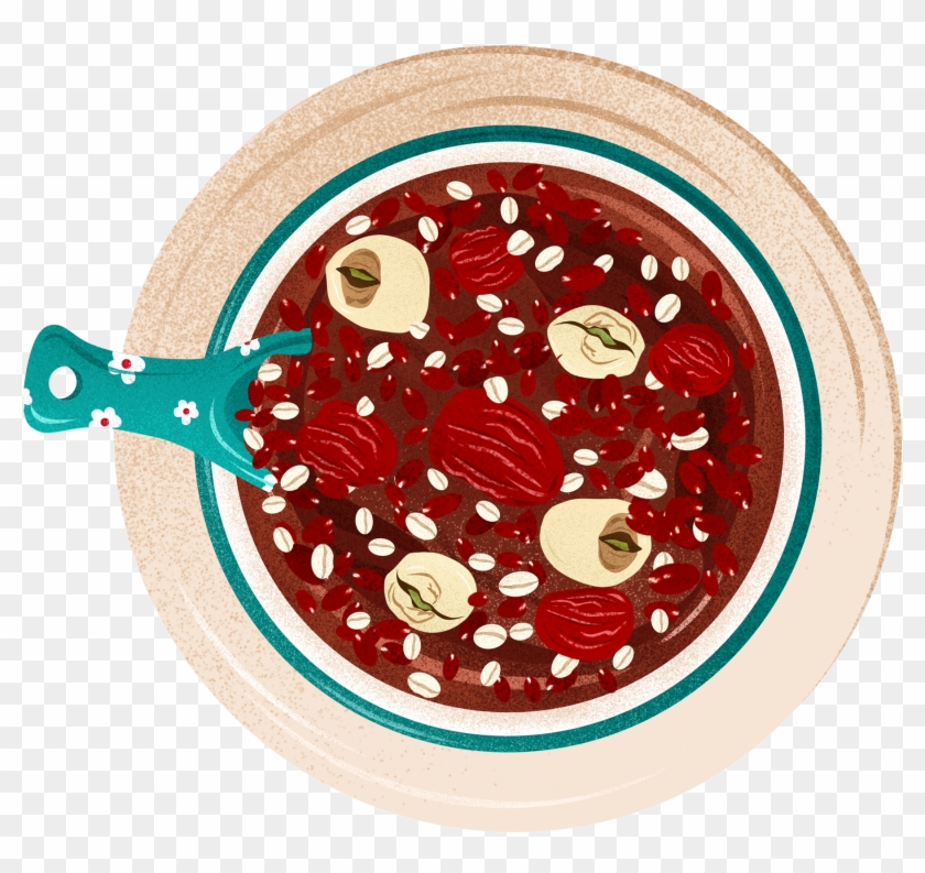 Jujube Tea Lotus Seeds Flower Winter Png And Psd - Embroidery Clipart