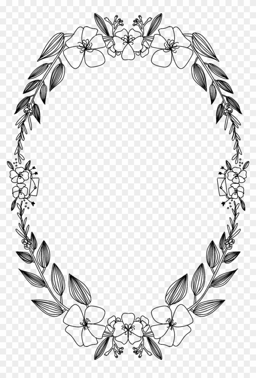 Wreath Corolla Ornament - 화관 일러스트 Png Clipart #5097969
