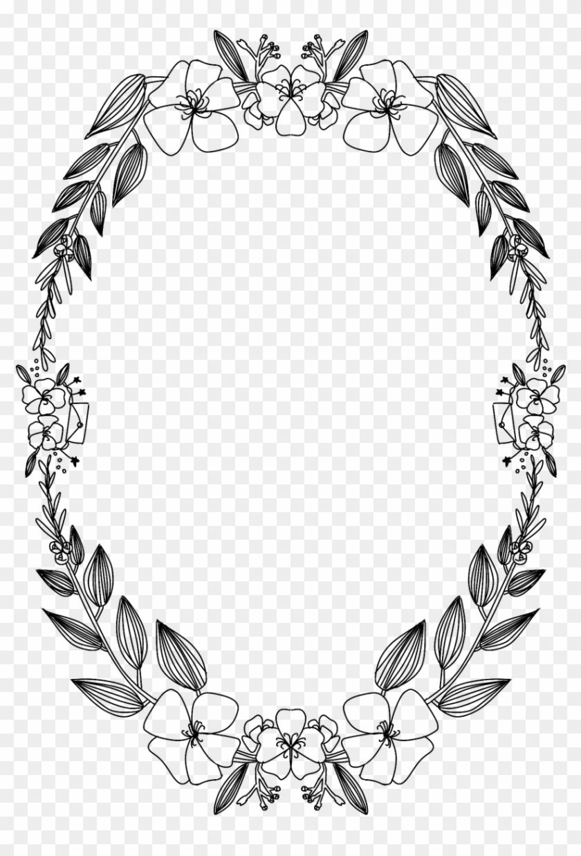 Wreath Corolla Ornament - 화관 일러스트 Png Clipart #5097969