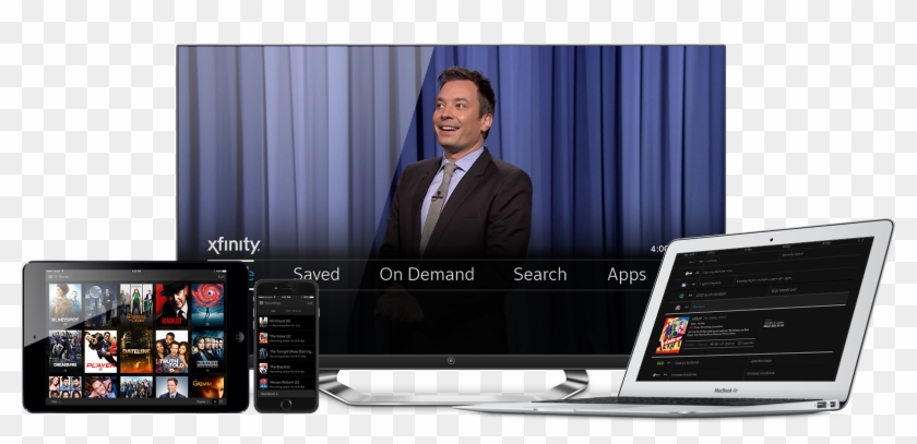 Comcast Ai Learns From What You Watch To Recommend - Led-backlit Lcd Display Clipart #5098144