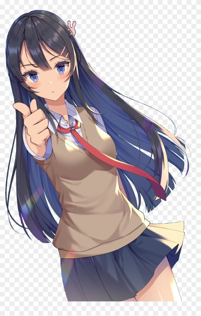 #sakurajima #sakurajimamai #maisakurajima #bunnygirl - Rascal Does Not Dream Of Bunny Girl Senpai Art Clipart