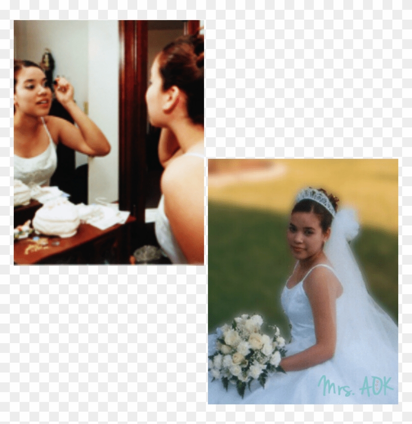 Me On Our Wedding Day - Bride Clipart
