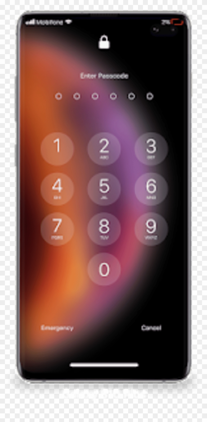 Lock Screen Notifications Ios - Smartphone Clipart #5098485