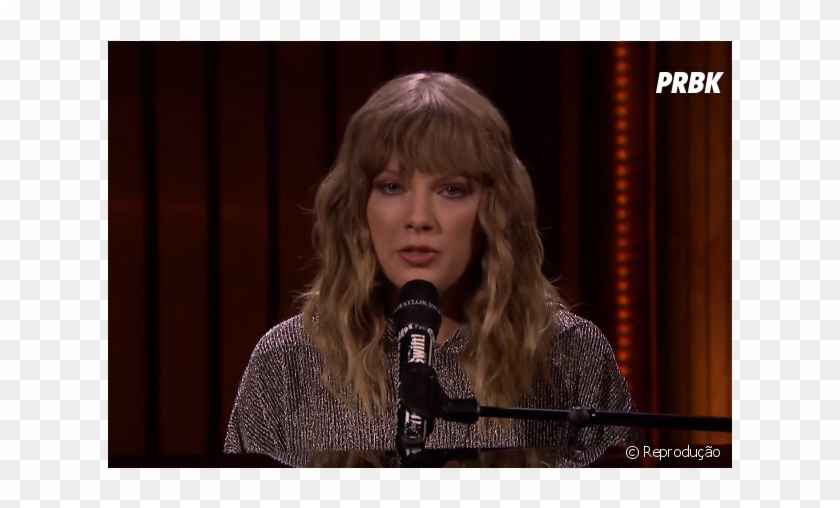 Taylor Swift Canta "new Year's Day" No Programa Do - Taylor Swift New Year's Day Jimmy Fallon Clipart