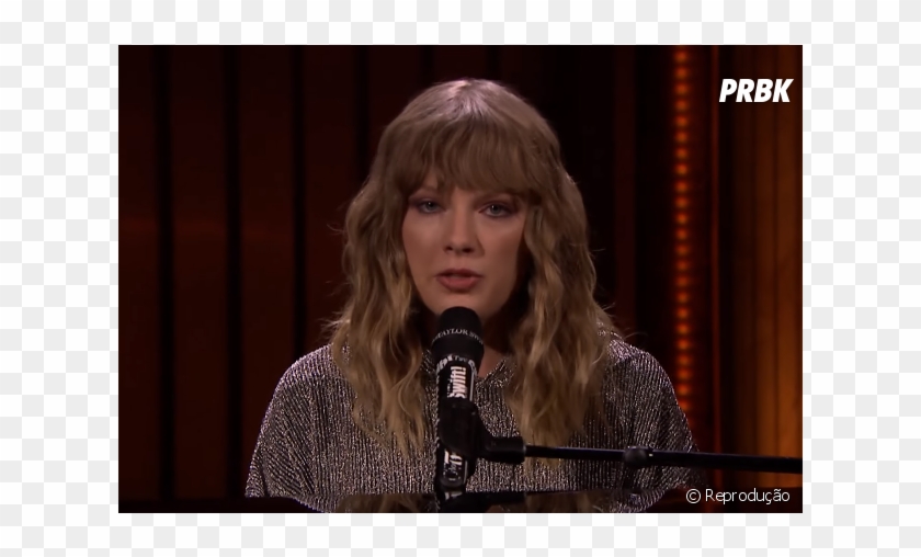 Taylor Swift Canta "new Year's Day" No Programa Do - Taylor Swift New Year's Day Jimmy Fallon Clipart #5098675