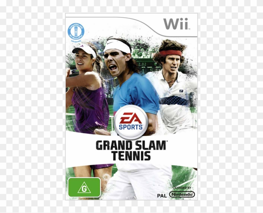 Sport, Video Games - Grand Slam Tennis Wii Cover Clipart #5098680