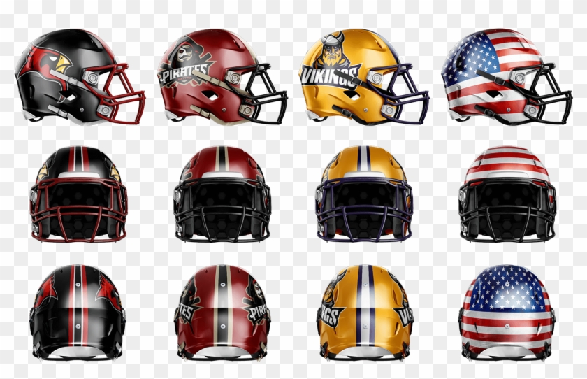 Nfl Helmets Photoshop Mockup Template - Face Mask Clipart