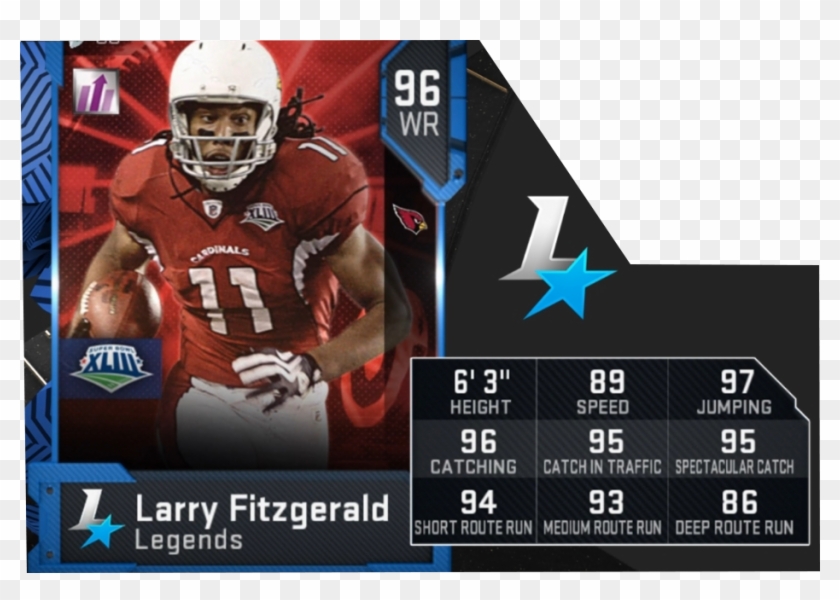 Fitzgerald Sees His Third Upgrade From His Base - Madden 19 Jerome Bettis Clipart