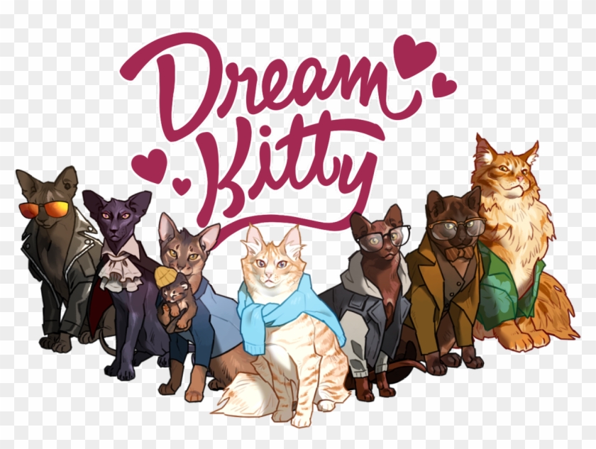 Dream Kitty <3 By Cranneo - Dream Kitty Dream Daddy Clipart #5099052