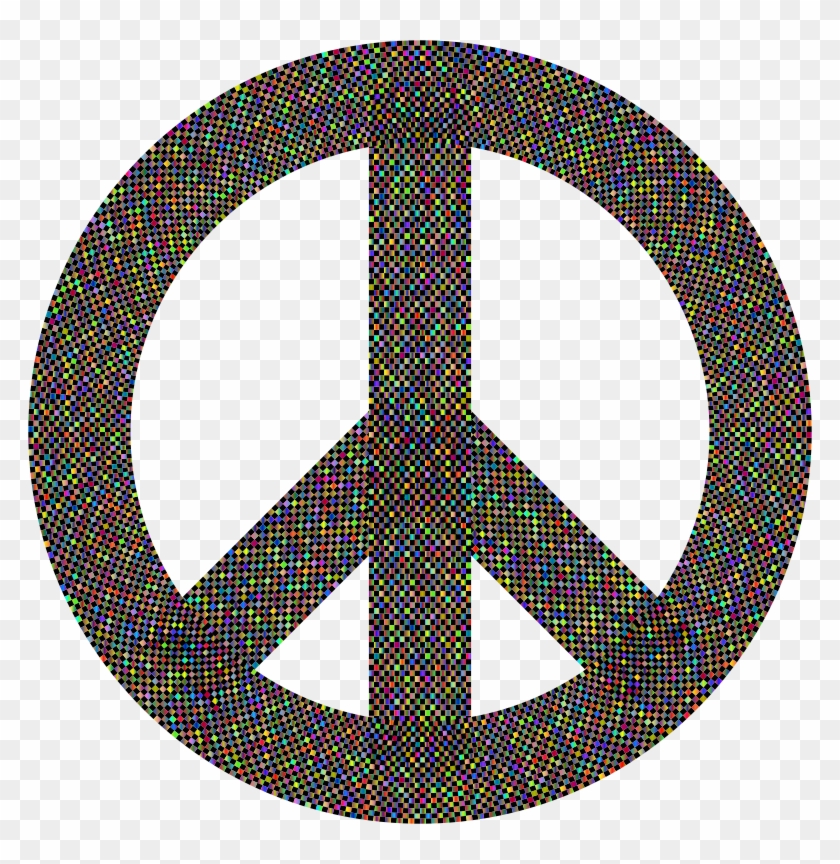 Peace Sign Pink , Png Download - Peace Symbol Clipart