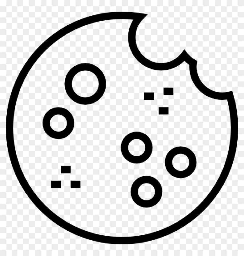 Royalty Free Stock Cookie Volleyball Hatenylo Com Icon - Cookie Clipart Black And White Png Transparent Png