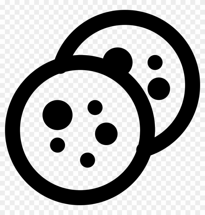 Cookie Clipart Two Cookie - Cookies Icon Transparent Background - Png Download