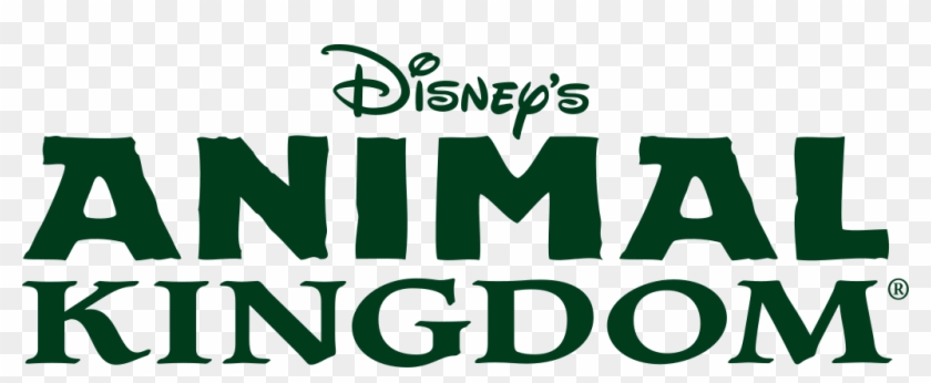 320 × 117 Pixels - Disney World Animal Kingdom Logo Clipart #5099498