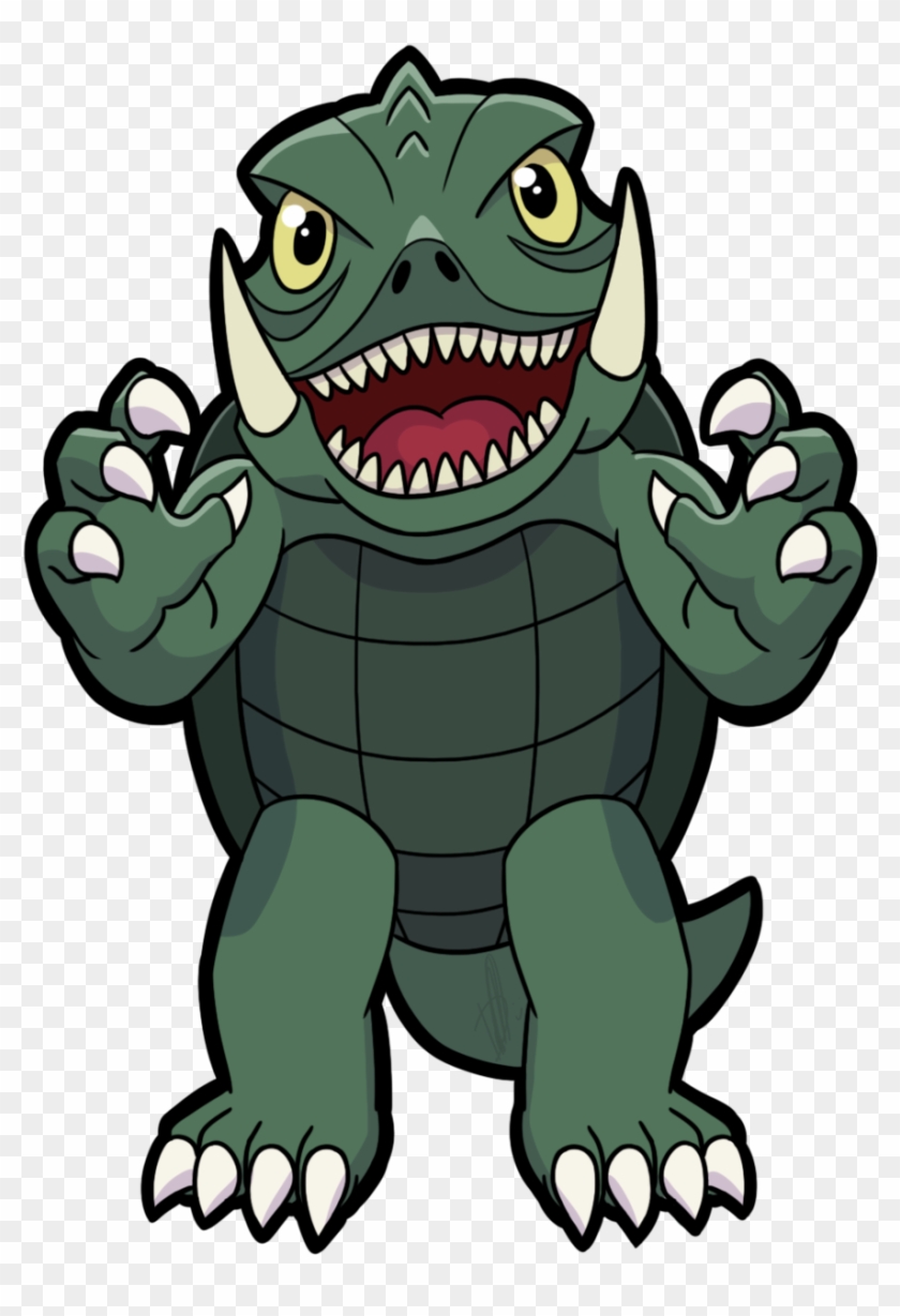 I Made Another Chibi Gamera Sticker Because I Miss - Kaiju Chibi Gamera Clipart #5099535