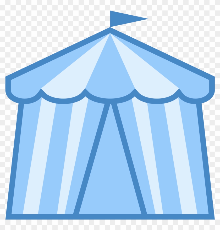 Tent Transparent Background - Circus Clipart #510095