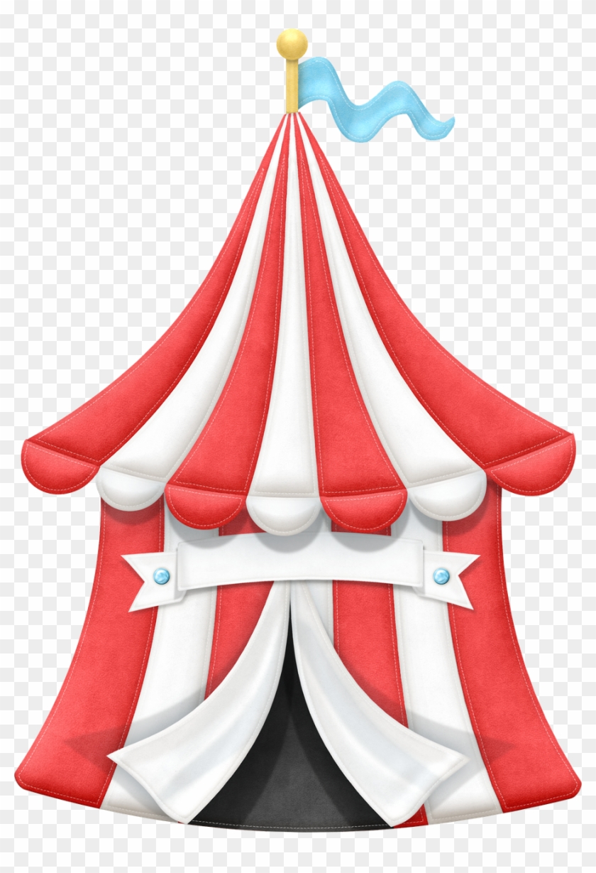 Carnival Tent Clip Art - Cute Circus Tent Clipart - Png Download #510201