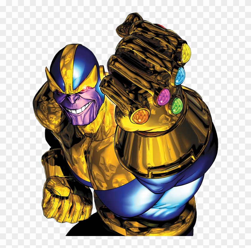 Attracted By My Nostalgic And Fond Over The Power Of - Thanos Png Clipart