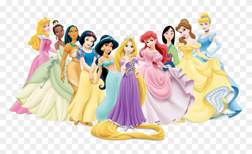 Disney Princesses Clipart - Fairy Tales Characters For Girls - Png Download