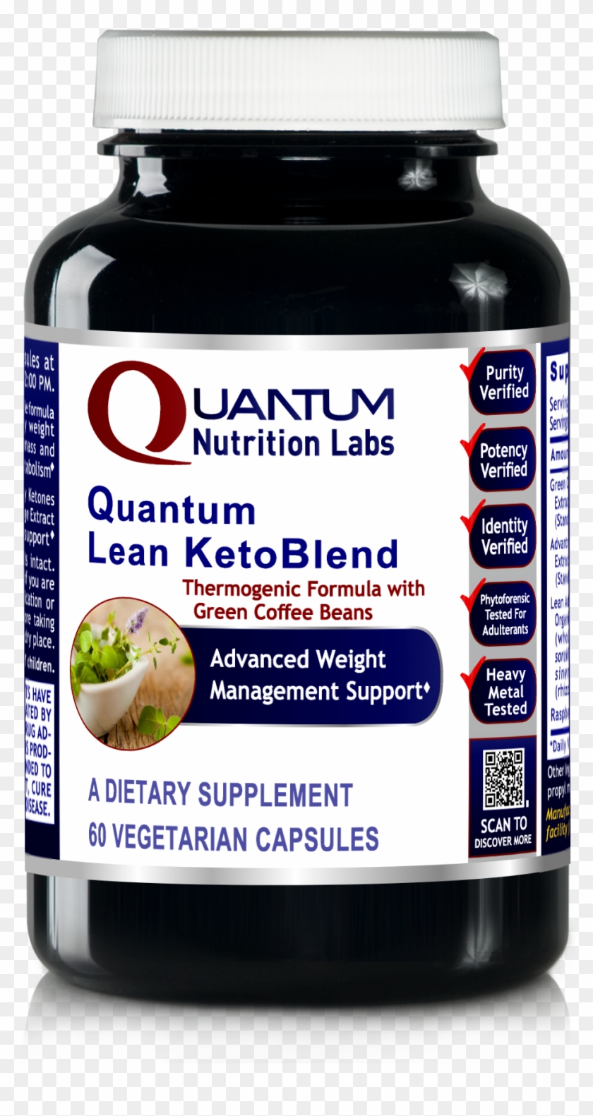 Lean Ketoblend, Quantum 60vcap - Quantum Liver Support Clipart