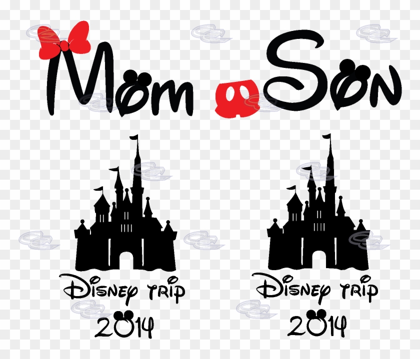 Disney Castle Silhouette Transparent - Disney Castle With Tinkerbell Silhouette Clipart