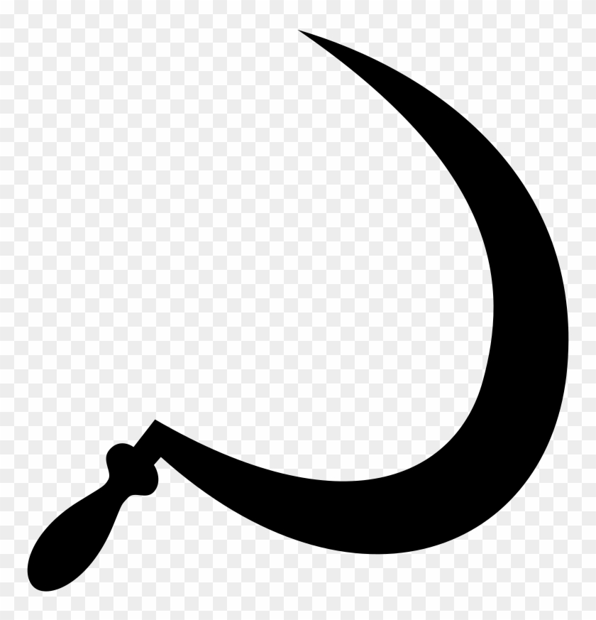 Sickle Without Hammer - Hammer And Sickle Without Hammer Clipart