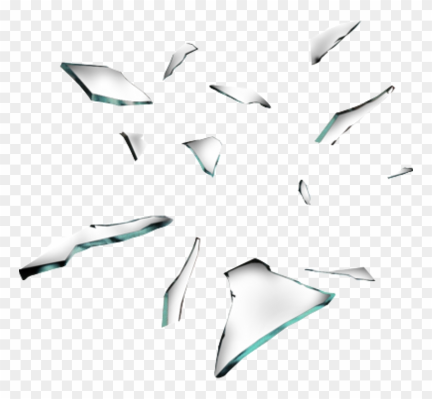 Открытка «твой Мир Хрустальный И Живойздесь - Broken Glass Pieces Png Clipart #510514