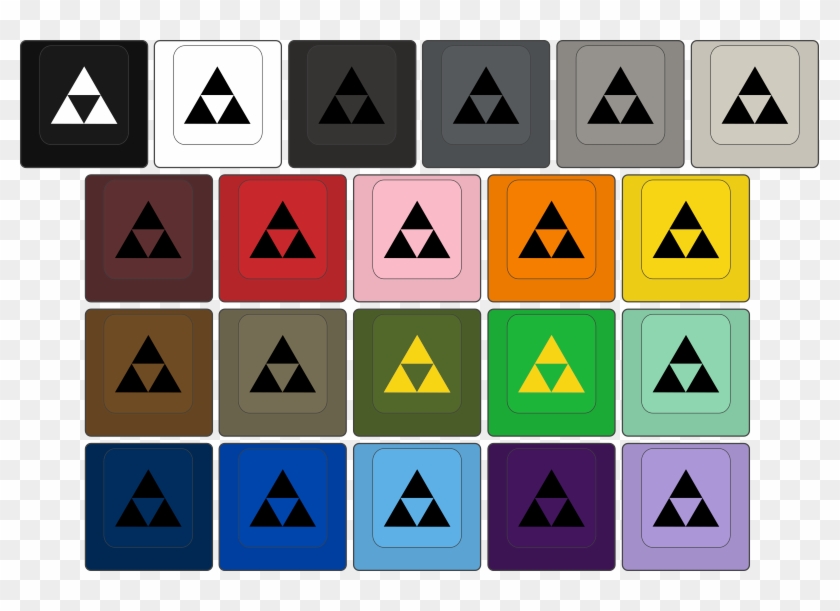 Triforce Cherry Mx Keycap - Arch Linux Logo Green Clipart
