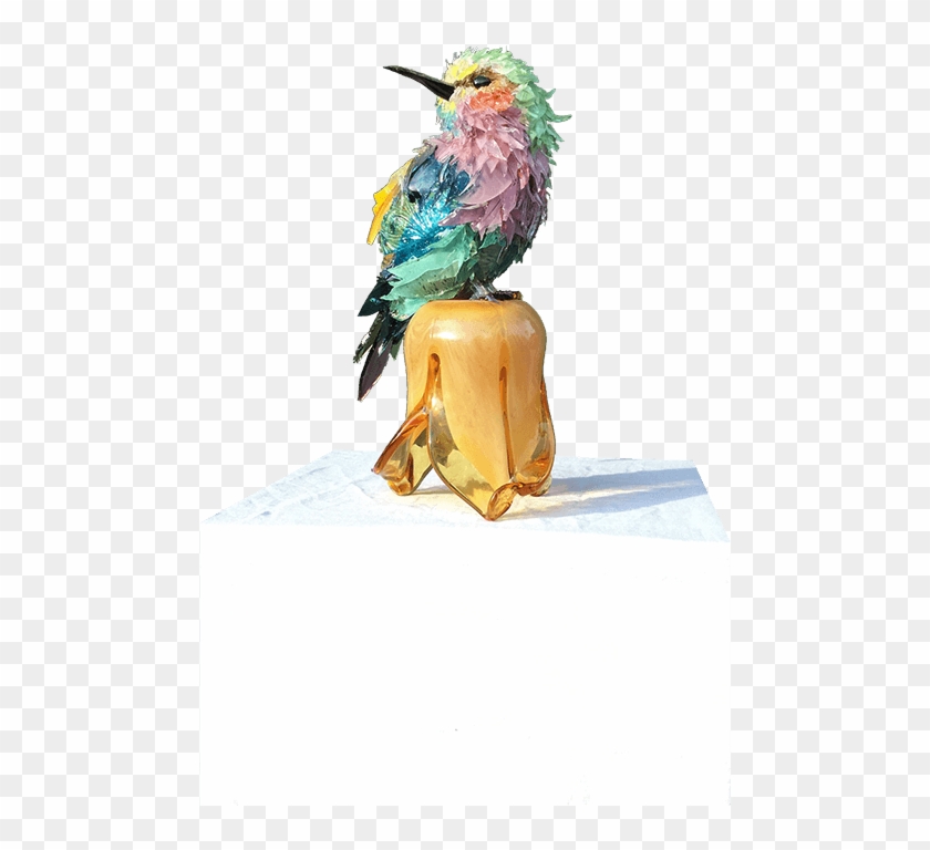 Zephyr Lilac Breasted Roller Sculpture - Craft Clipart