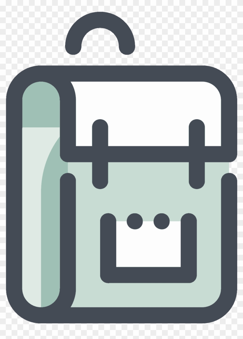 Backpack Png Icon Clip Library - Mochila Icon Transparent Png #510688
