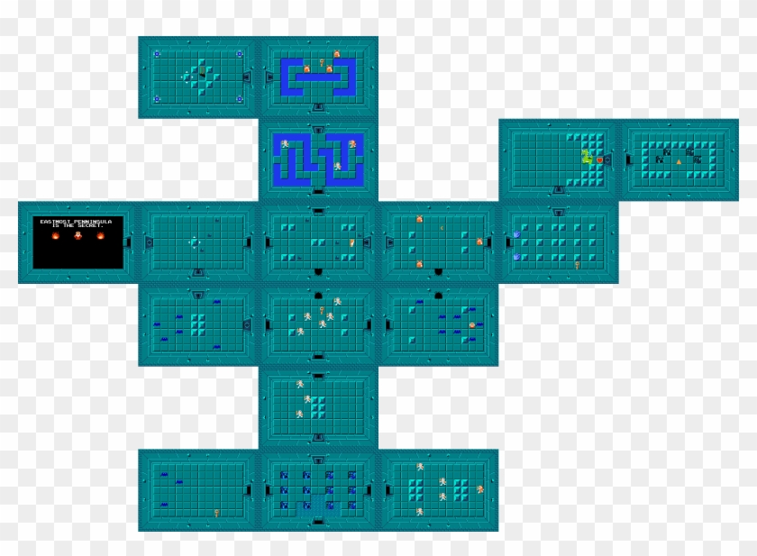 Triforce Charts - Keni - Ganamas - Co - Legend Of Zelda Level 1 Clipart
