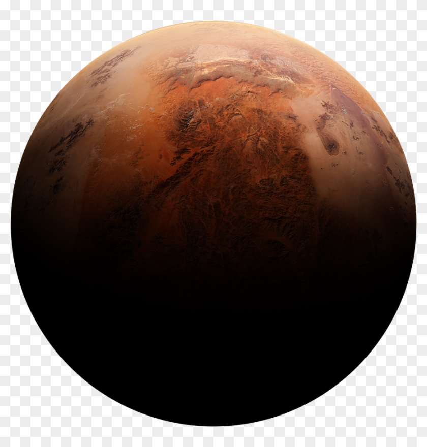 Mars Planet Cut Out Clipart