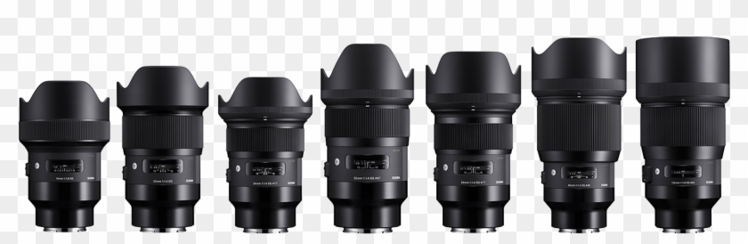 Sigma Launches Art Prime Lenses For Sony E-mount Cameras - Sigma Art E Mount Lenses Clipart